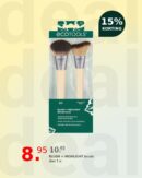 BLUSH + HIGHLIGHT brush duo 1 u